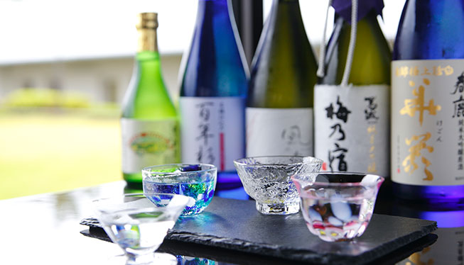 写真：日本料理「花菊」のお酒（イメージ）
