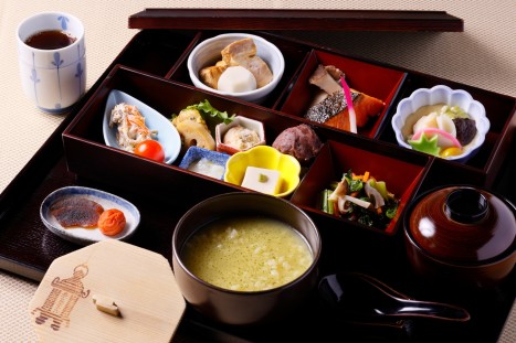 イメージ写真：茶がゆ定食