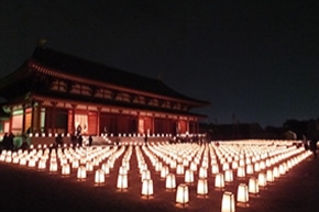 イメージ写真：天武忌法要万燈会 薬師寺