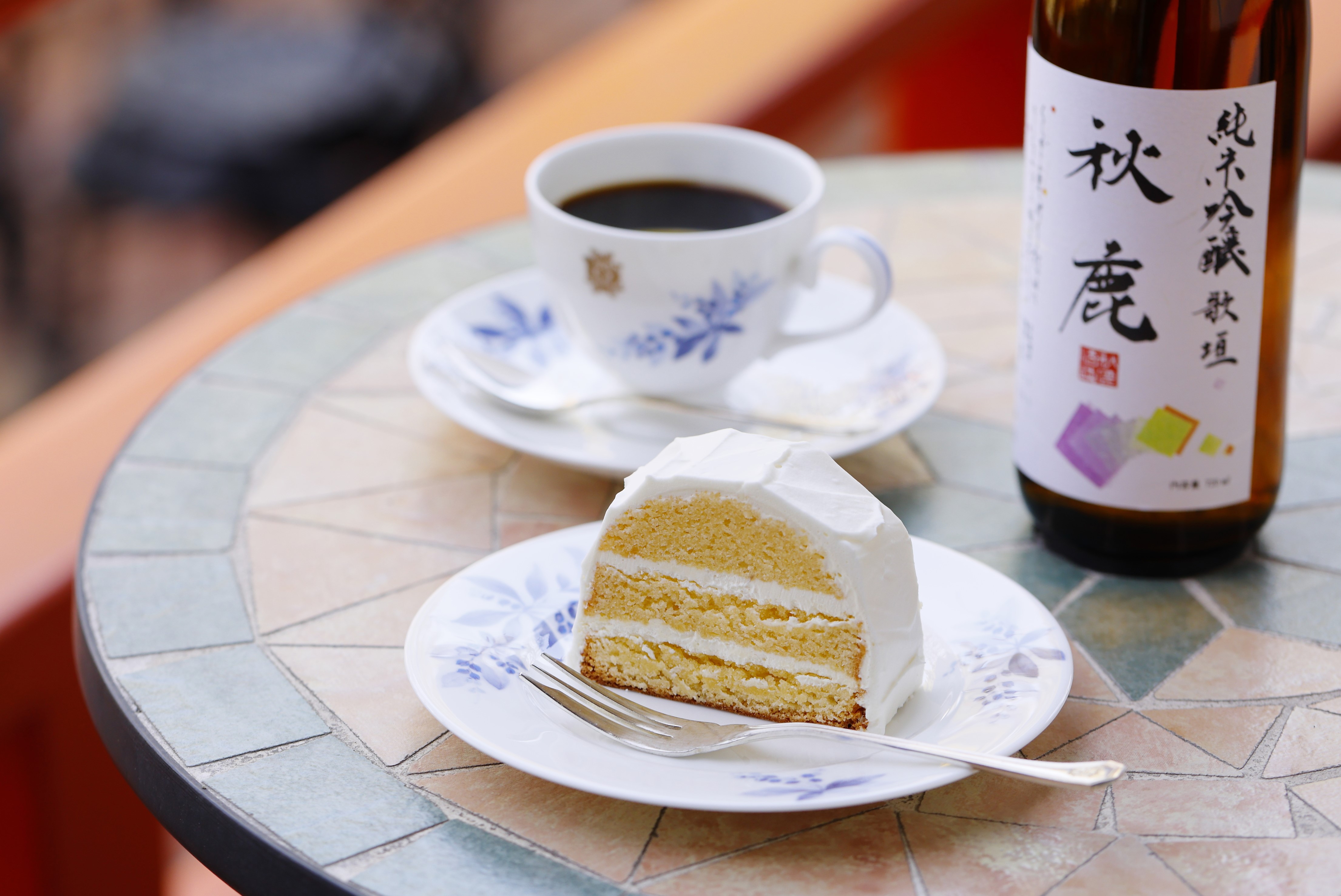 大人の純米吟醸ケーキセット（イメージ）