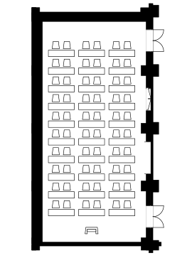 Photo: Banquet hall WAKAKUSA School Layout