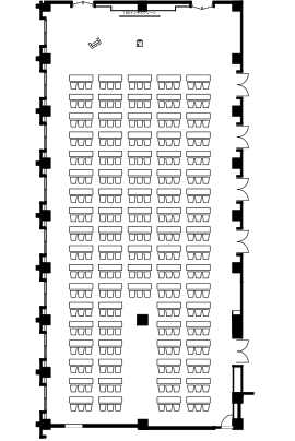 Photo: Banquet hall YAMATO School Layout