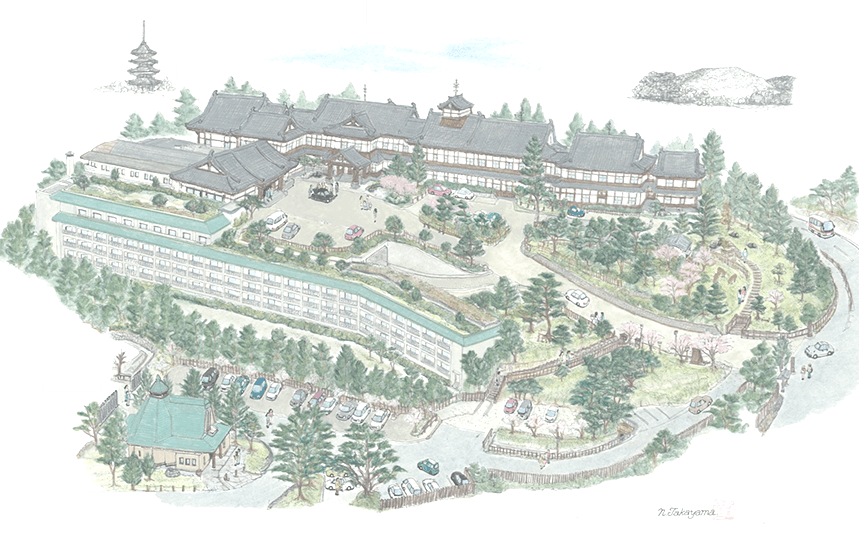 Illustration: Nara Hotel Location