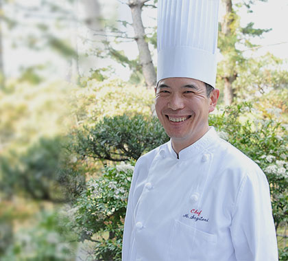 Photo: Head Chef of Nara Hotel Mitsuhiro Sugitani