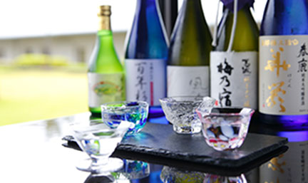 Photo: Japanese rice wine at Japanese Restaurant 