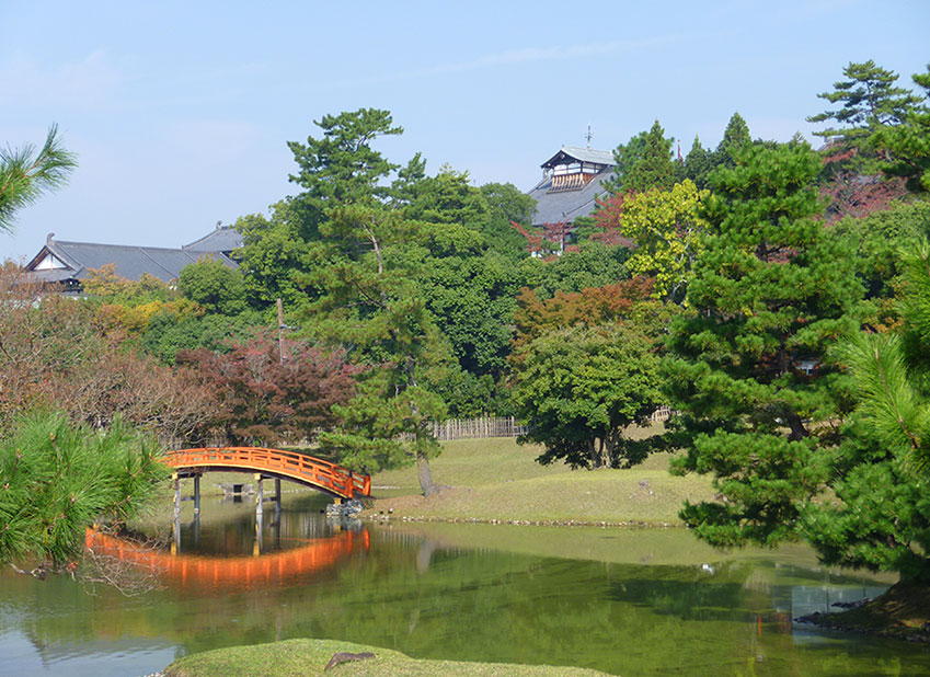 写真：名勝 旧大乗院庭園