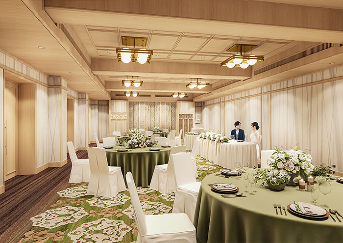 写真：若草の間（完成イメージ）