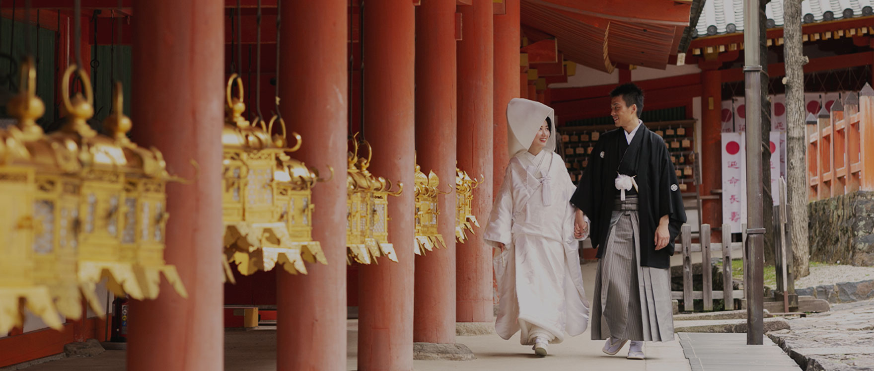 写真：神前式