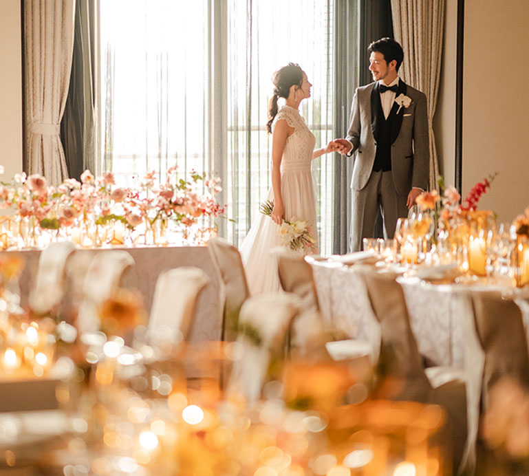 写真：披露宴会場